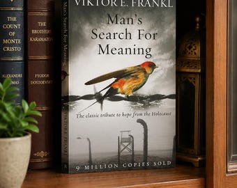 Man's Search For Meaning Viktor Frankl Paperback | Inspirational Philosophy Self Help Book
