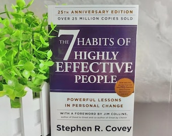 7 Habits Highly Effective People Paperback | Stephen Covey Personal Growth Book