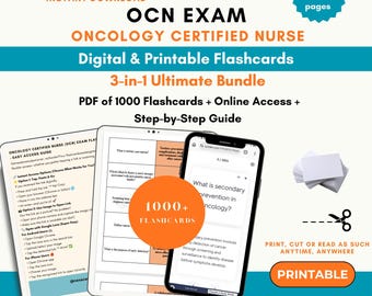 OCN Exam Flashcards 2026 | Oncology Certified Nurse Exam | Ocn Study | Ocn Review | Ocn Notes | Oncology Nurse | Ocn Exam Prep | Ocn Exam