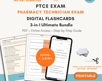 Pharmacy Technician Exam Flashcards 2026 | Pharmacy Technician Exam Flashcards | PTCE EXCPT Exam Flashcards | EXCPT Exam | Ptce Exam
