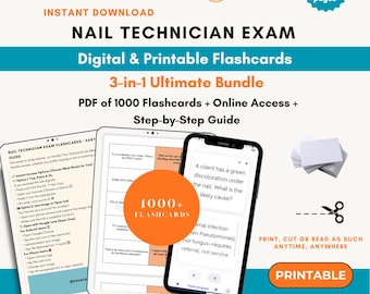 Nail Technician Flashcards 2026 | Nail Technician Exam | Nail Technician | Nail Technician Notes | Nail Technician Study Material