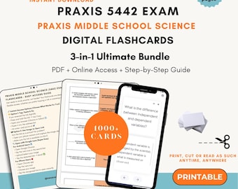 Praxis 5442 Middle School Science Exam Flashcards 2026 | Praxis 5442 Exam Flashcards | Praxis Middle School Science Exam | Praxis 5442 Exam