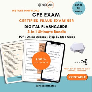 Certified Fraud Examiner Flashcards 2026 | Cfe Flashcards | Cfe Notes | Cfe Review | Cfe Study Material | Cfe | Fraud Examiner Notes