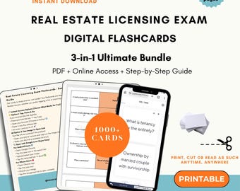 Real Estate Exam Flashcards 2026 | Real Estate Licensing Exam Flashcards | Real Estate Exam | Real Estate Agent Exam