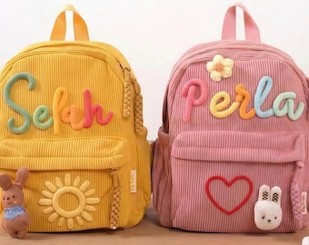Personalized Toddler Backpack , Kid Gift , Back to School