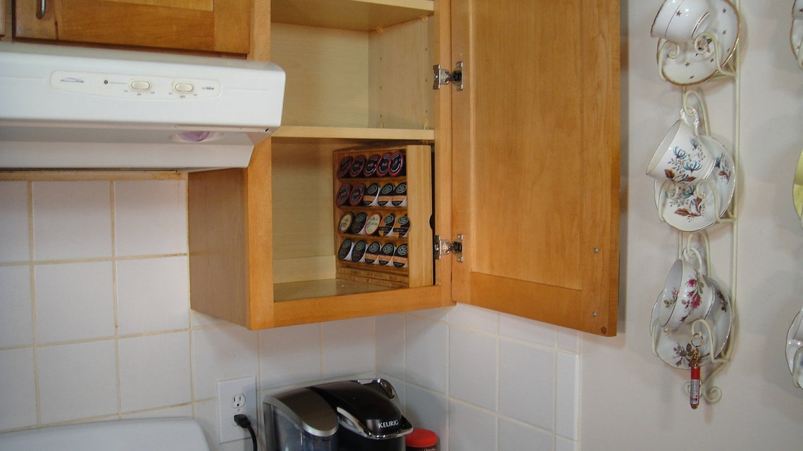 Kcup Storage for Kitchen Right Hand Opening Etsy