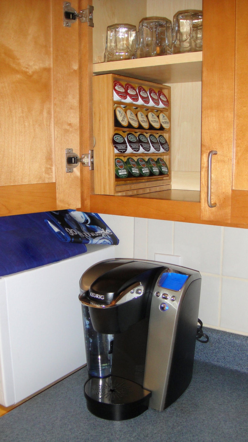 Kcup Storage for Kitchen Left Hand Opening Etsy