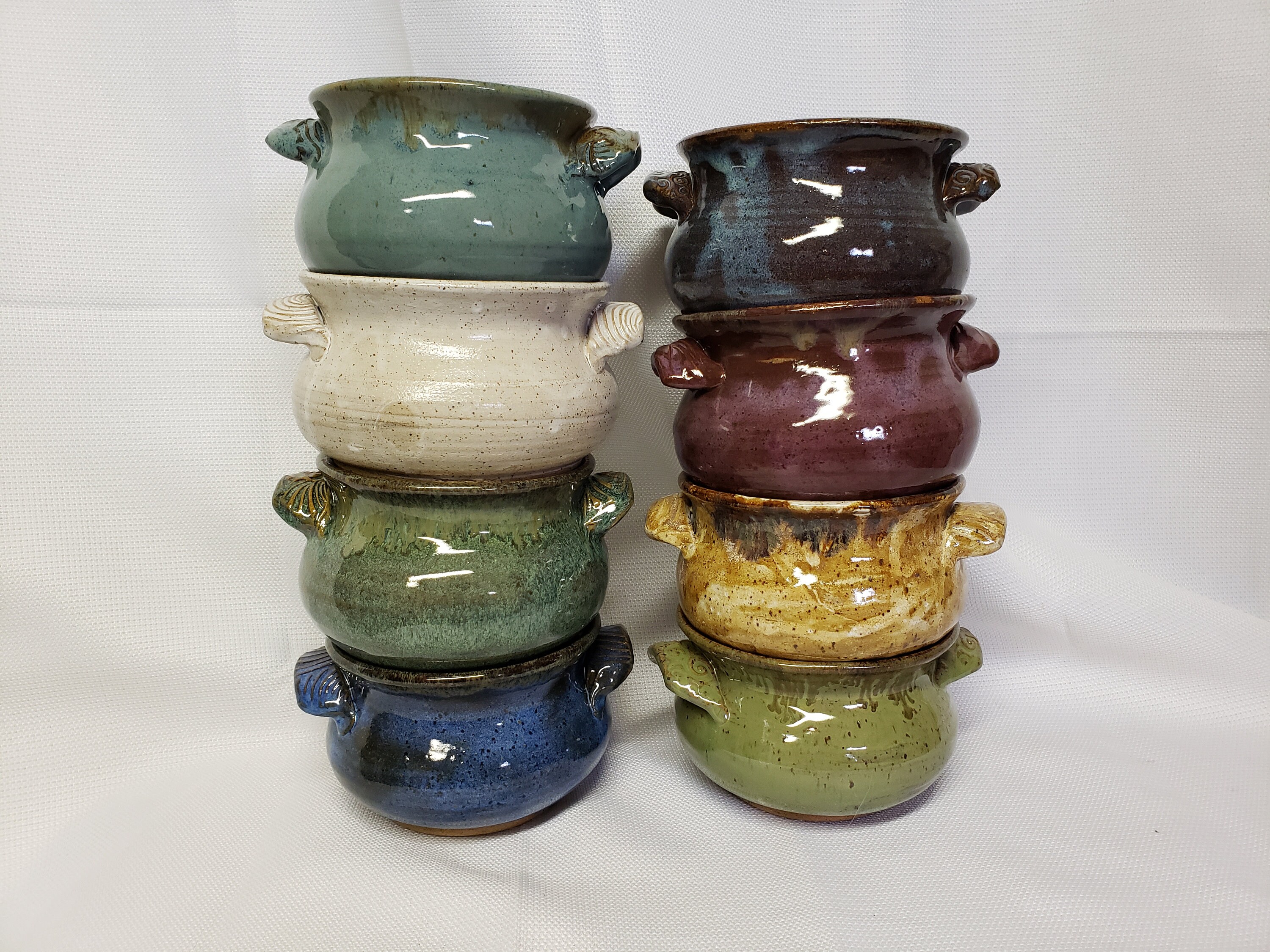 Stoneware Soup Crocks/Oven Microwave Safe Pottery/Pottery Soup Etsy