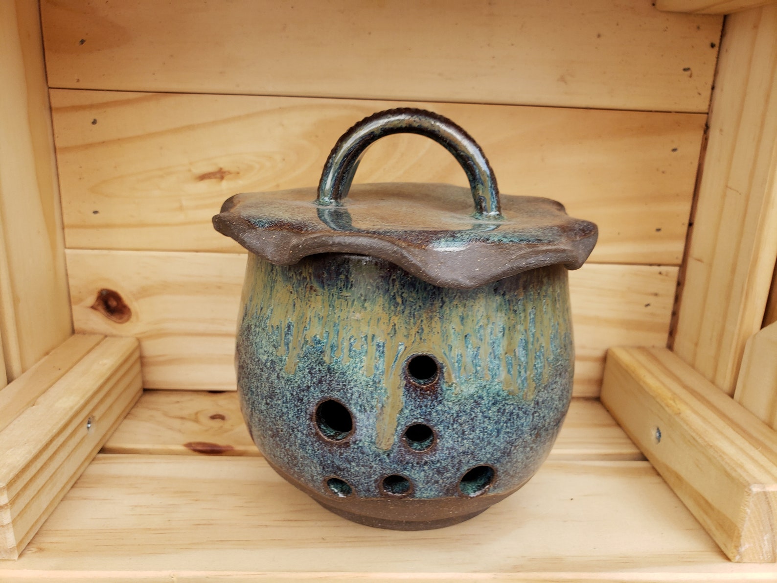 Garlic Keeper/garlic Holder/pottery Ceramic Garlic Etsy