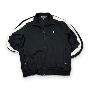 VINTEGE polo sports Track Jacket 黒 y2k Polo Ralph Lauren Track Jacket - Etsy