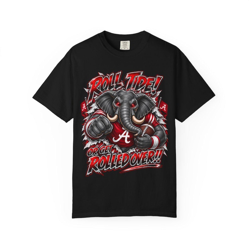 Roll Tide Elephant PNG Alabama Crimson Tide Game Day Shirt Design ...