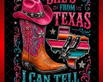 Texas Basketball PNG, Go Spurs Go Vintage Tshirt Design (Digital Download)