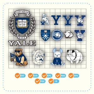 Yale bulldogs - Etsy 日本