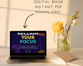 Reclaim Your Focus Guide | Self Discipline, Productivity Habits (Digital Download)
