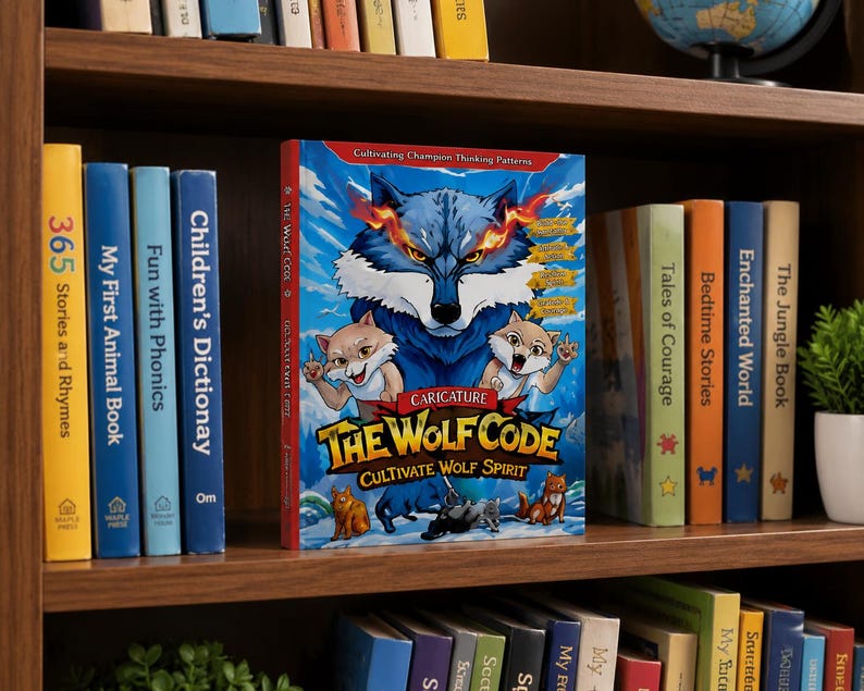 Wolf Code Book: Cultivating Wolf Spirit, Kids Growth Mindset Paperback ...