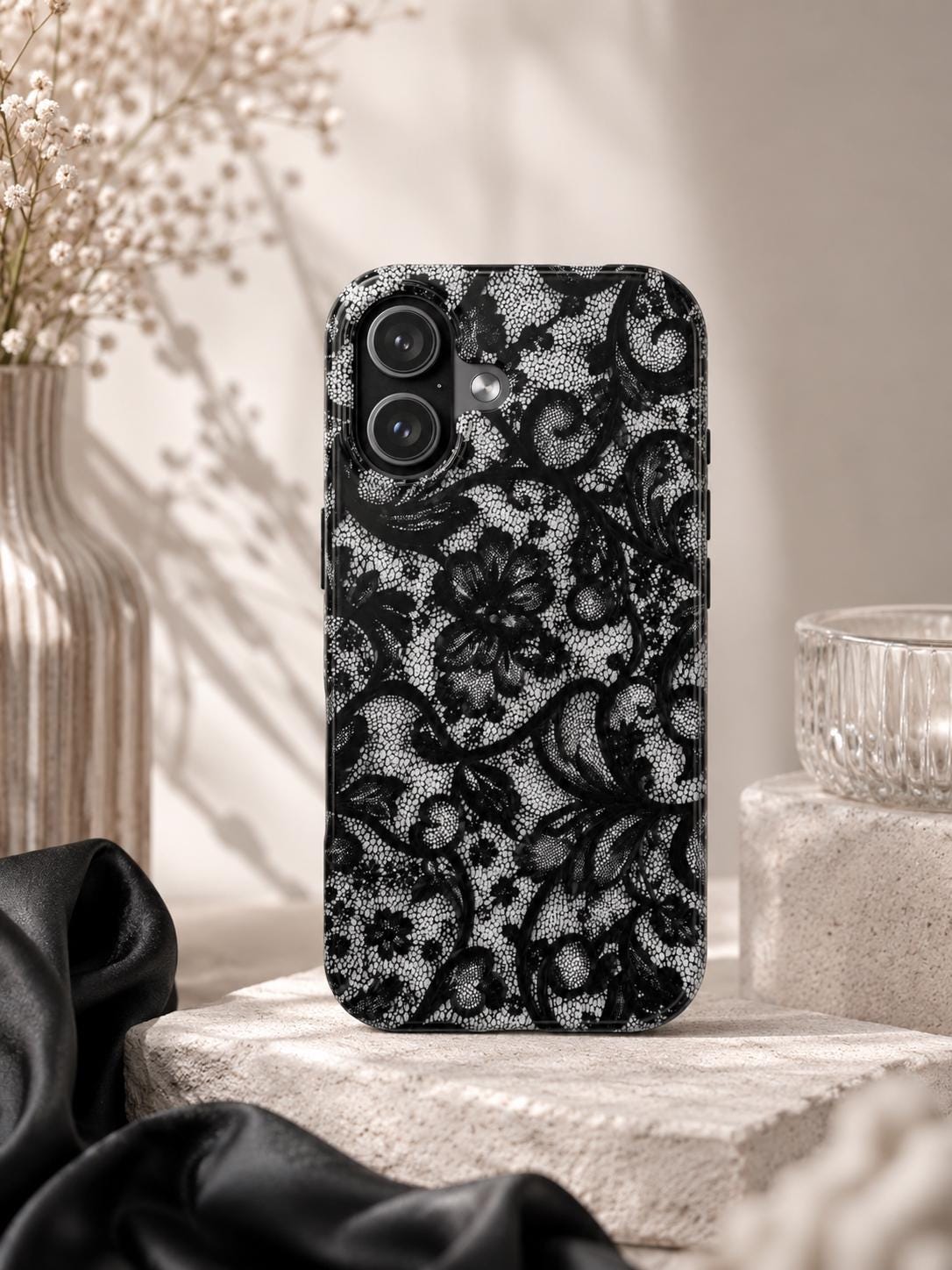 Black Lace Case - Etsy Black Lace Case - Etsy