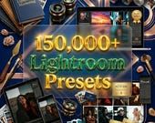 150000+ Lightroom Presets Bundle,Mobile & Desktop Photo Editing Pack, Instagram Filters, Photo Editing Presets Pack, Professional Lightroom