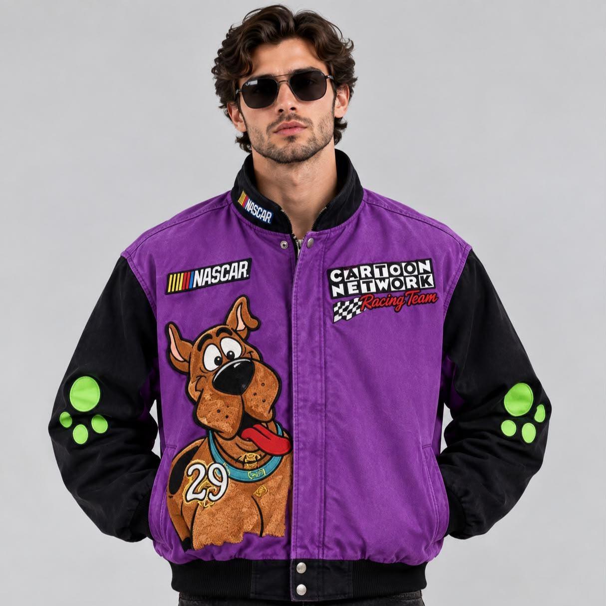 Purple Racing Jacket - Etsy