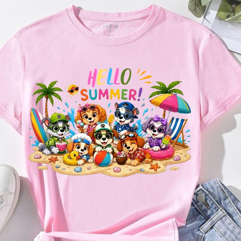 Hello Summer Png  Welcome Summer Png Summer Sublimation Designs Download Png Colorful Summer Png Tropical T-Shirt Png Summer time Png