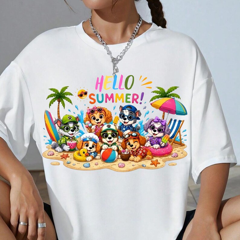 Hello Summer Png  Welcome Summer Png Summer Sublimation Designs Download Png Colorful Summer Png Tropical T-Shirt Png Summer time Png
