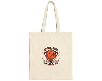 Bracketologist Basketball Tote | college tournament gameday, hoops net
