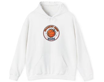 Bracket Buzzer Beater Hoop Logo Hoodie | College Tournament 2026, Gameday