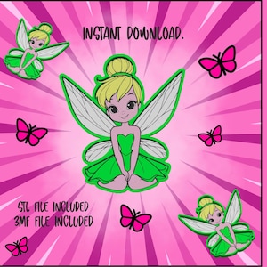 Fairy Bead Tray STL, Cute Pixie Jewelry Dish, Whimsical Craft Organizer, 3D Print File, Magical Desk Decor STL Download