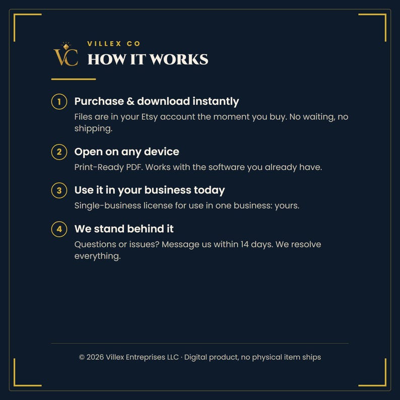 Freelancer Operations Bundle: Bookkeeping Starter Kit, A/R Email Scripts, and Business Templates for Solo Freelancers bild 5