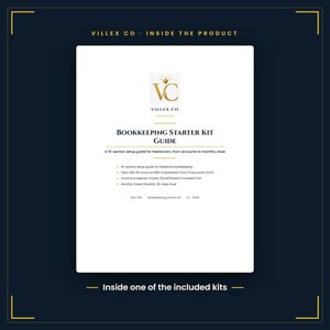 Freelancer Operations Bundle: Bookkeeping Starter Kit, A/R Email Scripts, and Business Templates for Solo Freelancers bild 3