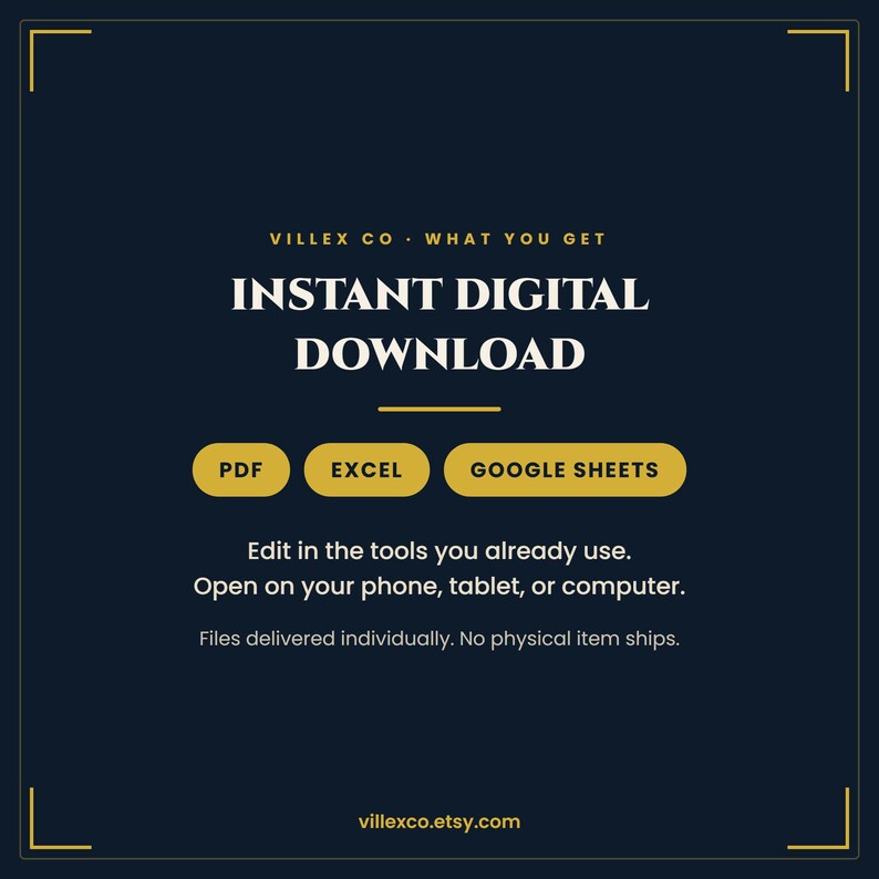 All-in-One Financial Dashboard for Small Business, Income Expense and Cash Flow Tracker, Excel and Google Sheets image 7