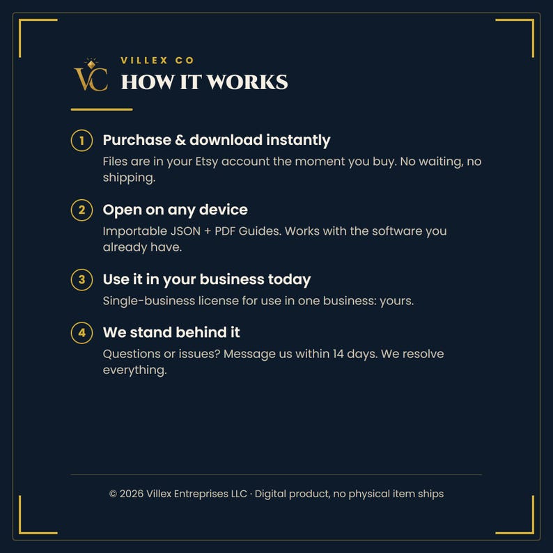 Make.com Onboarding Blueprint, Importable Client Automation Template, Setup Guide and Email Templates Included image 5