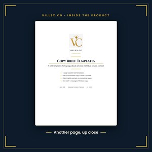 Website Content Planner for Local SEO, Homepage and Page Copy Brief Templates, Editorial Planning Toolkit image 4