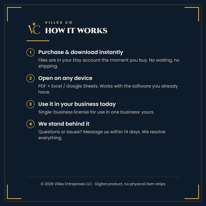 Automation Audit Workbook Excel Template, Map Manual Tasks Before You Automate, Small Business Workflow Planner imagen 5