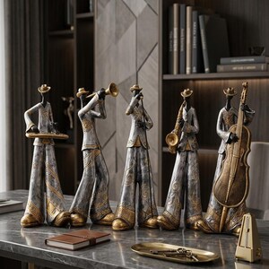 Jazz band figurines - Etsy 日本