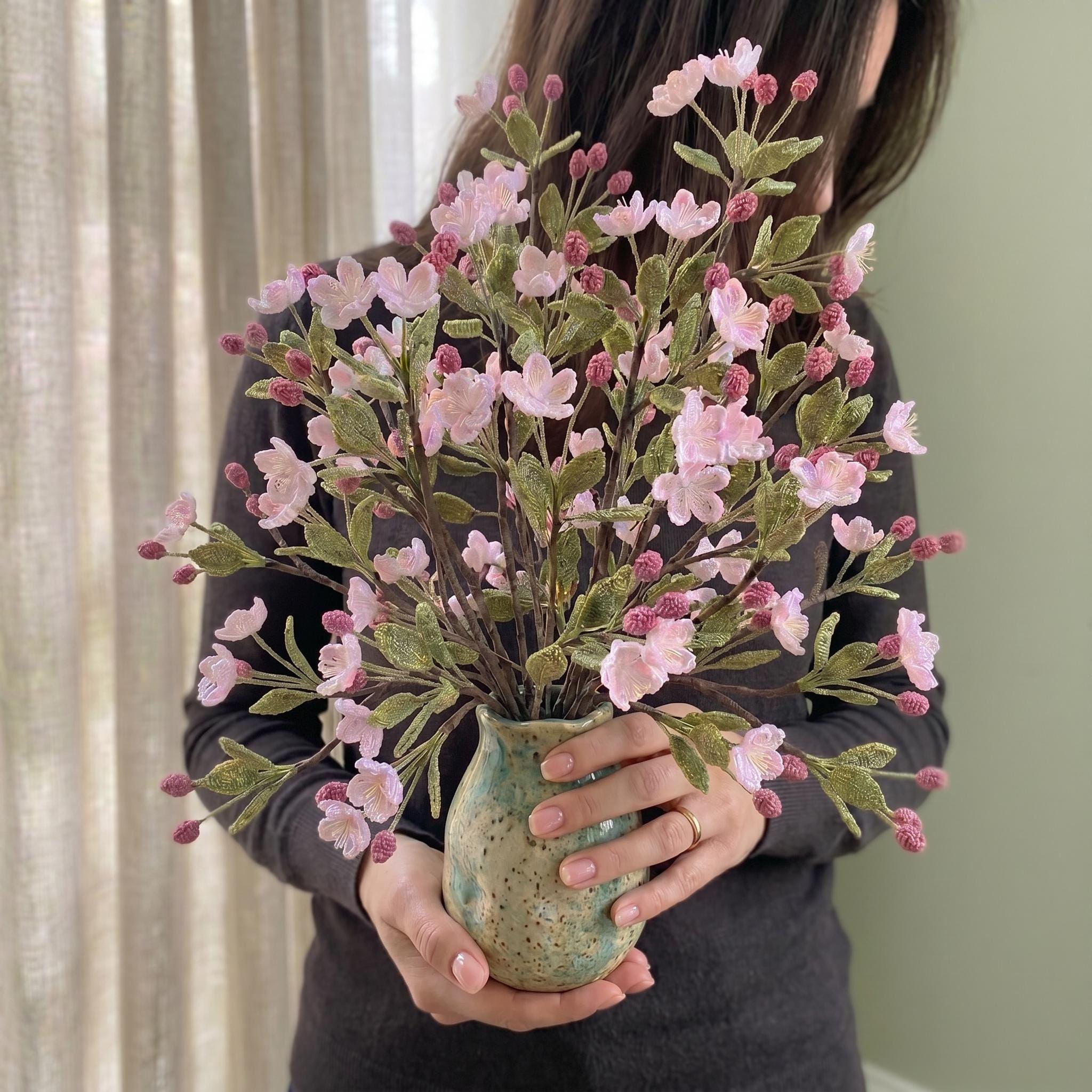 Cherry blossom vase - Etsy 日本