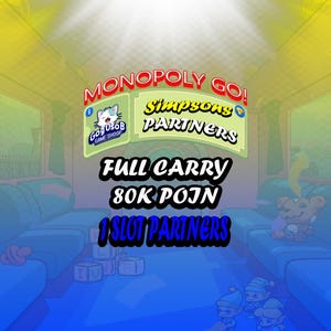 Evento Monopoly Go Partners: 1 vaga com prêmio total de 80 mil pontos - SUPER RUSH