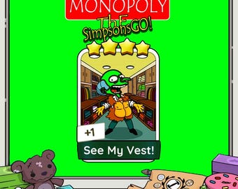 ¡Mira mi chaleco! Pegatinas de MONOPOLY GO Nuevo álbum 4 estrellas Todo disponible