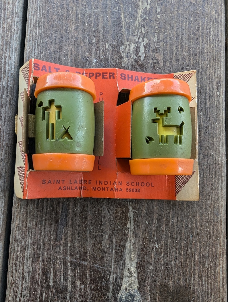 St. Labre Indian School Salt & Pepper Shakers - Etsy