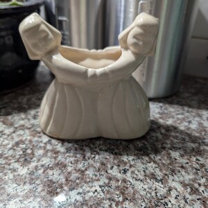 vintage Dutch girls planter