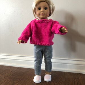 18&quot; Doll Gray Leggings