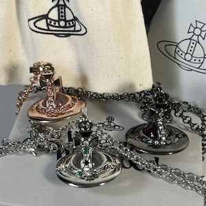Vivienne Westwood Necklace Y2k - Etsy Canada
