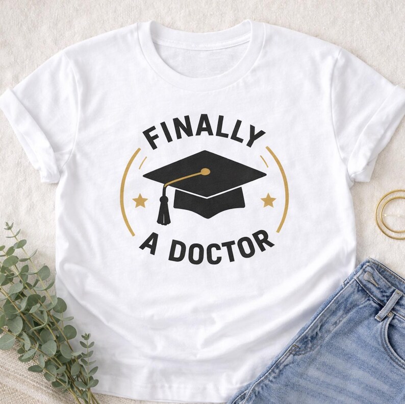 Doctorate Degree Celebration Print | Phd Graduation Design PNG (digital ...