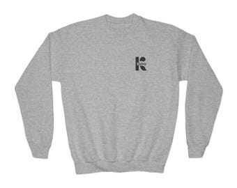 1. Sudadera de cuello redondo KAIRO / Monograma inicial