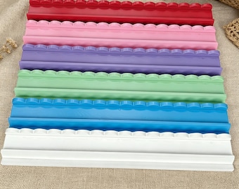 20 inch houten mahjongrekken, set van 4 | Extra lange geschulpte tegelhouders | Massief houten Amerikaanse mahjongtrays | Aangepaste bordspellenset