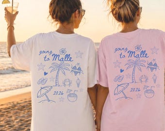 Doodle Icons T-Shirt, Malle Shirt 2026, Ballermann Outfit,  Girls Trip Shirt, Malle Party Outfit, Malle T Shirt, JGA Shirt, Sommer Shirt
