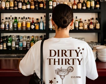 Vuile T-shirt Dertig | 30. Geburtstag-shirt | Verjaardagsfeestshirt | Geschenk zum 30. Geburtstag I 30 Jahre Geschenk I 1996 Shirt I est. 1996