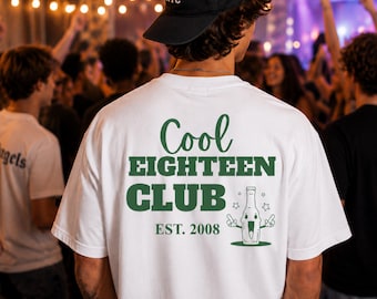 Geschenk zum 18 Geburtstag Shirt, Geburtstagsgeschenk 18 Jahre, Geschenk Freund T-Shirt, Geschenke für Männer, Bruder Geschenk,