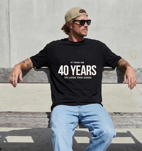 40 Geburtstag Shirt – 1986 Vintage Shirt Geschenk – 40 Jahre Hoodie für Männer / Herren T-Shirt / Runder Geburtstag / Lustiger Spruch Shirt