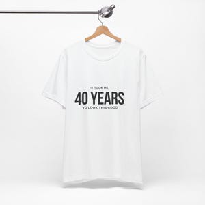 40 Geburtstag Shirt – 1986 Vintage Shirt Geschenk – 40 Jahre Hoodie für Männer / Herren T-Shirt / Runder Geburtstag / Lustiger Spruch Shirt image 6