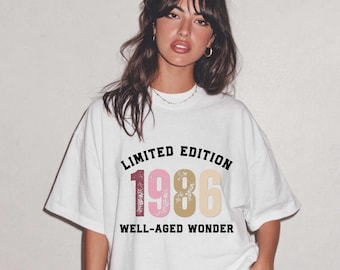 40. Geburtstag Shirt, Limited Edition 1986, Jahrgang 1986 ,Geburtstag T-Shirt 40 Jahre, 40 Jahre Geschenk, chapter 40, Geschenk zum 40